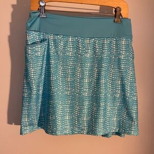 Blue and white Adidas skort XL